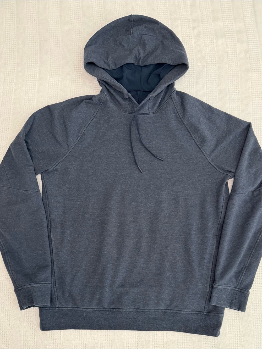 Lululemon City Sweat Pullover Hoodie Heathered True Navy Mens Large L